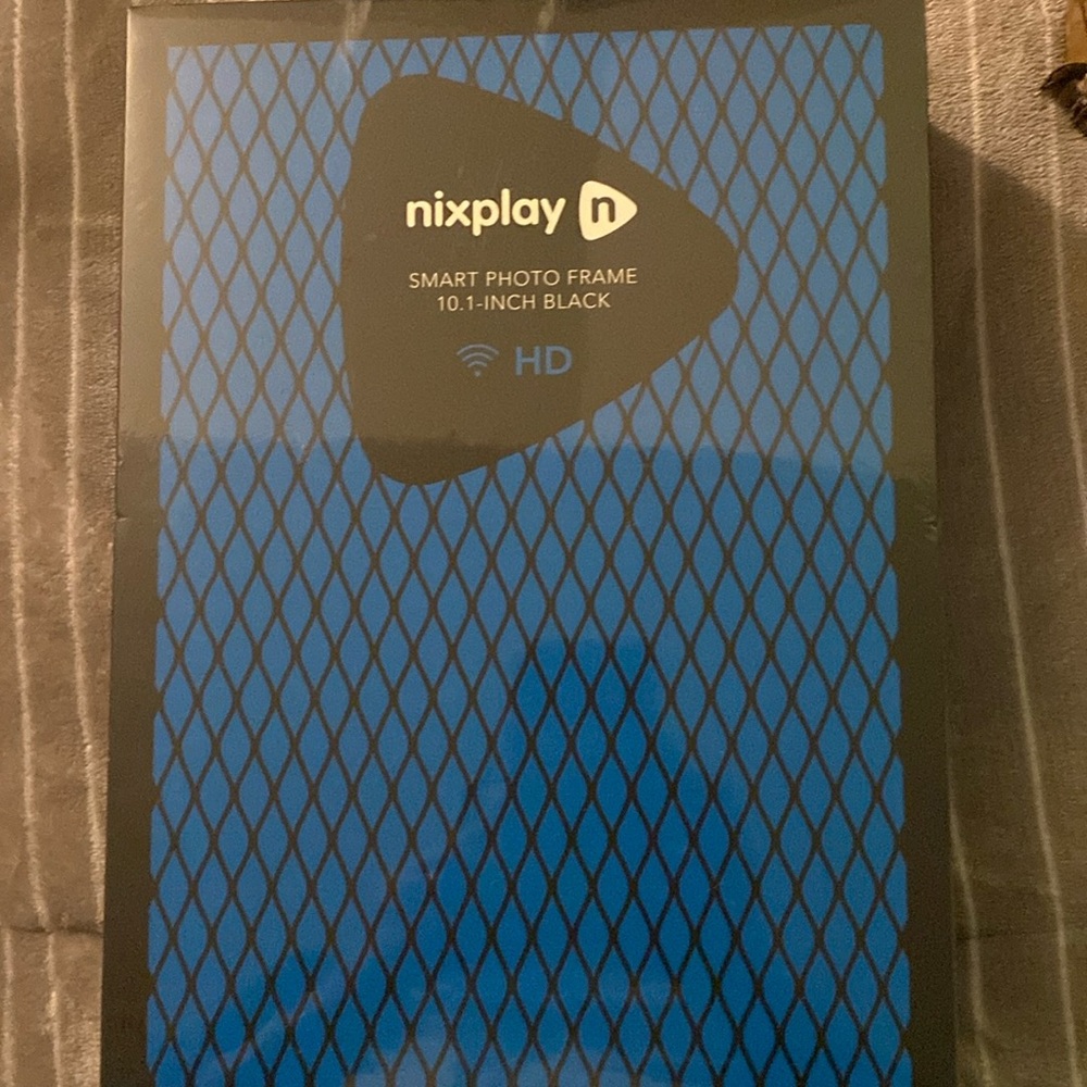 Nixplay Smart Photo Frame 10.1" Black brand new and unopened.